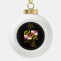 Maryland - "Chesapeake Christmas Charm" Ornament