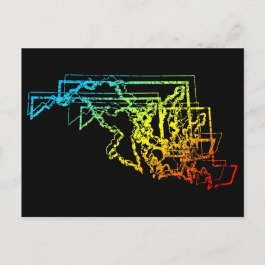 maryland chill blur briefkaart (Voorkant)