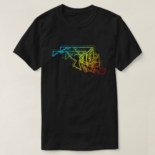 maryland chill blur t-shirt (Design voorkant)