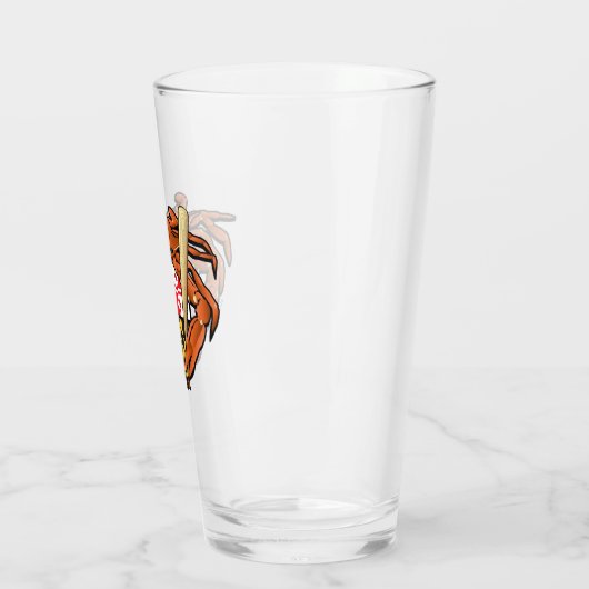 Maryland Crab Baseball Crest Glas (Links)