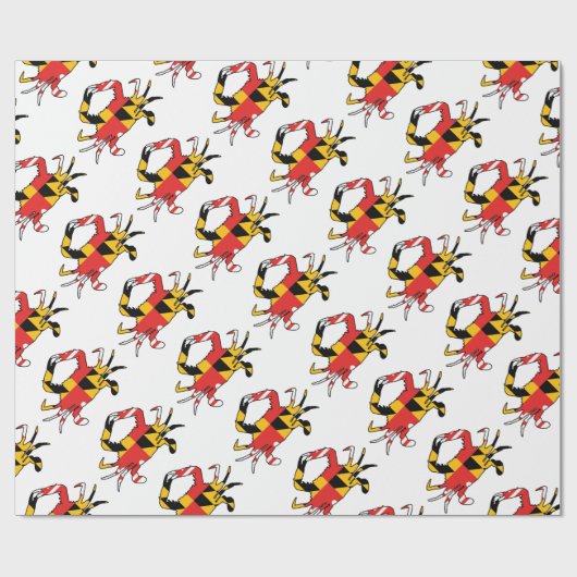 Maryland Crab Cadeaupapier (Vlak)