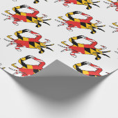 Maryland Crab Cadeaupapier (Hoek)