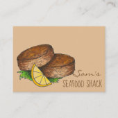 Maryland Crab Cakes Crabcakes restaurants Visitekaartje (Voorkant)