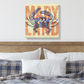Maryland Crab Canvas Kunst (Insitu (Slaapkamer))