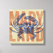 Maryland Crab Canvas Kunst (Voorkant)