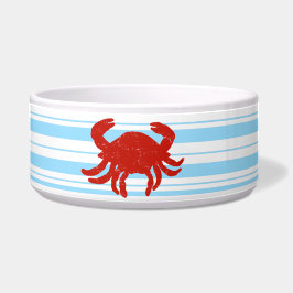 Maryland Crab Ceramic Pet Bowl Voerbakje