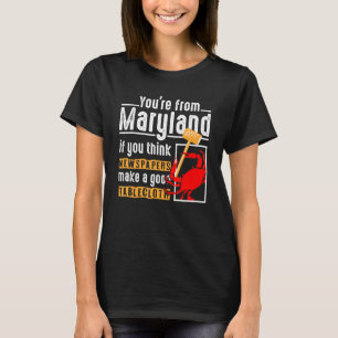 Maryland Crab Chesapeake Bay Blauwe krab Mannen Vr T-shirt