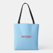 Maryland Crab Dog Travel Canvas tas (Achterkant)