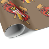 Maryland Crab Feast Crest Cadeaupapier (Rol Hoek)