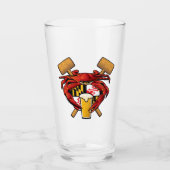 Maryland Crab Feast Crest Glas (Voorkant)