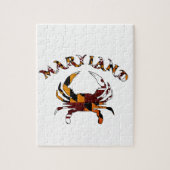 Maryland Crab Flag Legpuzzel (Verticaal)
