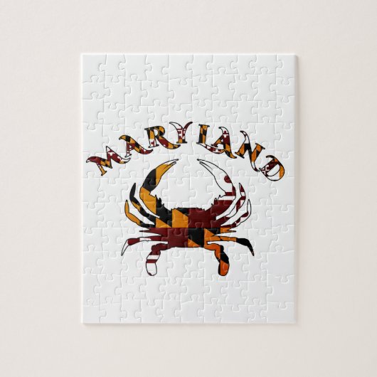 Maryland Crab Flag Legpuzzel (Verticaal)