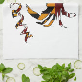 Maryland Crab Flag Theedoek (Gevouwen)