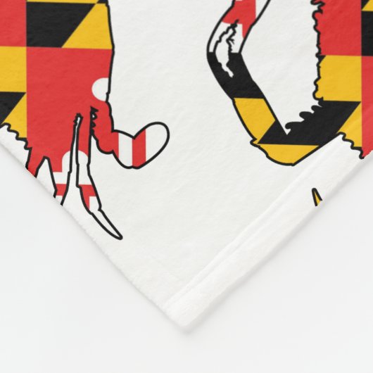 Maryland Crab Fleece Deken (Hoek)