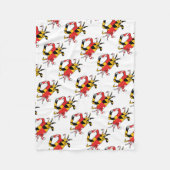 Maryland Crab Fleece Deken (Voorkant)