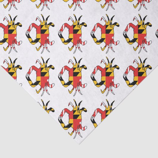 Maryland Crab Tissuepapier (Detail)