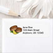 Maryland Crabcake Crab Cake Seafood Cakes Labels (Insitu)