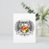 Maryland Crest Briefkaart (Staand voorkant)
