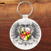 Maryland Crest Sleutelhanger (Voorkant)