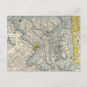 Maryland, DC en Delaware Briefkaart (Voorkant)