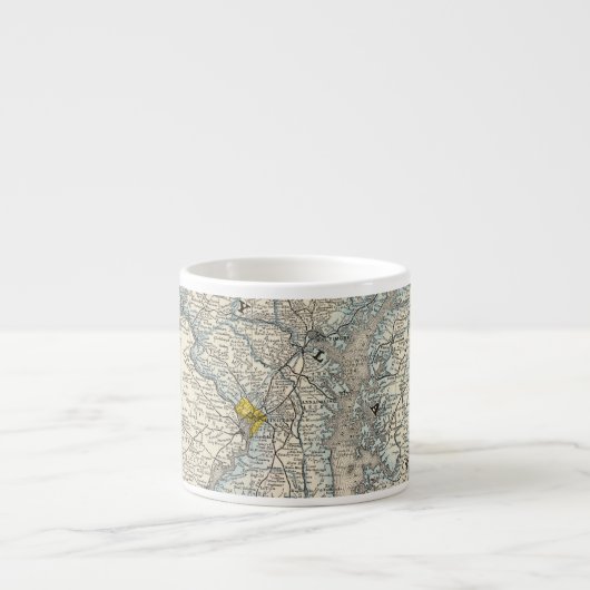 Maryland, DC en Delaware Espresso Kop (Voorkant)