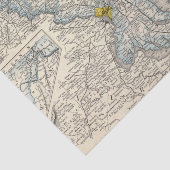 Maryland, DC en Delaware Tissuepapier (Detail)