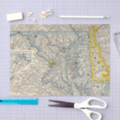 Maryland, DC en Delaware Tissuepapier (Craft)