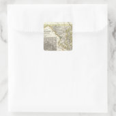 Maryland, Delaware Vierkante Sticker (Tas)