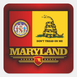 Maryland (DTOM) Vierkante Sticker