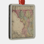 Maryland en Delaware 2 Metalen Ornament (Rechts)
