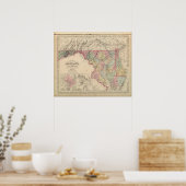 Maryland en Delaware 2 Poster (Keuken)