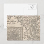 Maryland en Delaware Briefkaart (Voorkant / Achterkant)