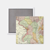 Maryland en Delaware Magneet (Voorkant / Achterkant)