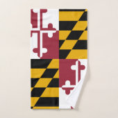 Maryland Flag Bad Handdoek (Handdoek)