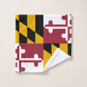 Maryland Flag Bad Handdoek (Wasdoekje)