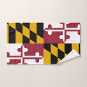 Maryland Flag Bad Handdoek (Handdoek)
