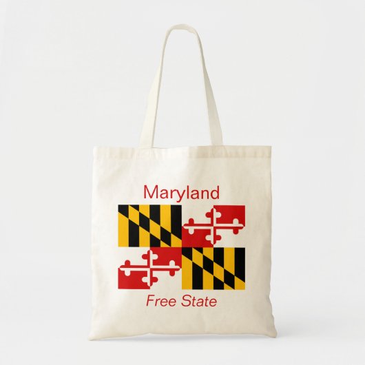 Maryland Flag Bag Tote Bag (Voorkant)
