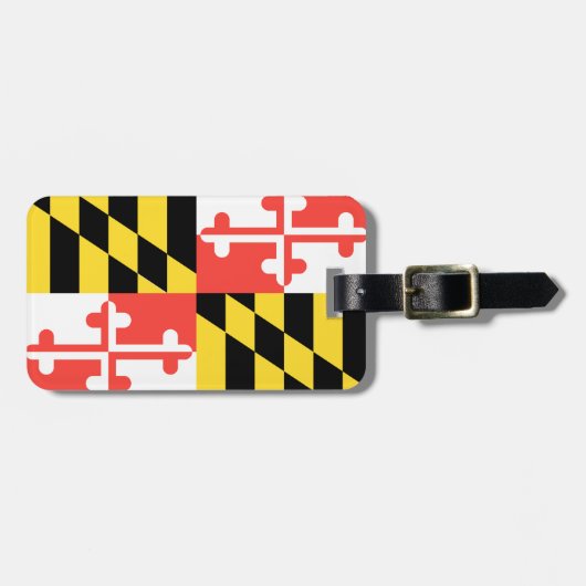 MARYLAND Flag - Bagagelabel (Voorkant horizontaal)