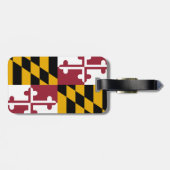 Maryland Flag Bagagelabel (Achterkant horizontaal)