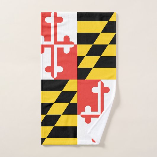 Maryland Flag Bath Towel Set Bad Handdoek (Handdoek)