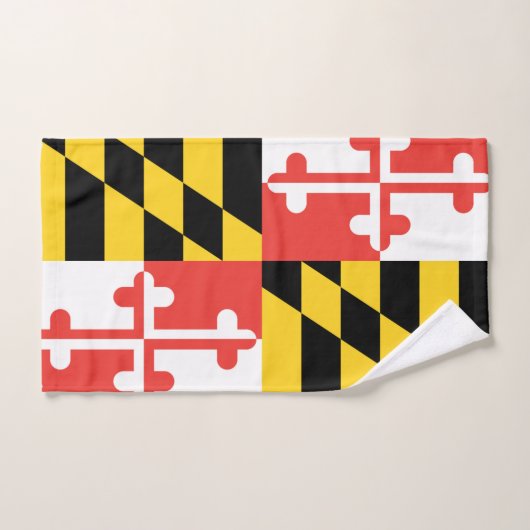 Maryland Flag Bath Towel Set Bad Handdoek (Handdoek)