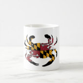 Maryland Flag Blue Crab Koffiemok (Center)