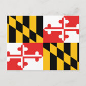 Maryland Flag Briefkaart (Voorkant)