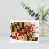 Maryland Flag Briefkaarten (Staand voorkant)
