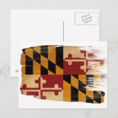 Maryland Flag Briefkaarten (Voorkant / Achterkant)