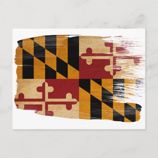 Maryland Flag Briefkaarten (Voorkant)