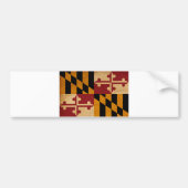Maryland Flag Bumpersticker (Voorkant)