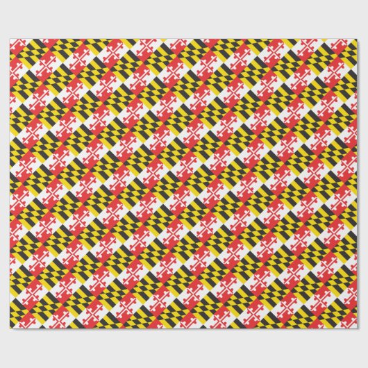Maryland Flag Cadeaupapier (Vlak)