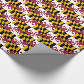 Maryland Flag Cadeaupapier (Hoek)