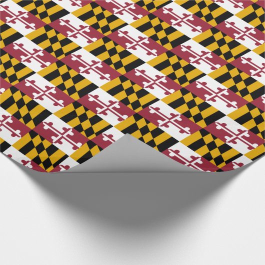 Maryland Flag Cadeaupapier (Hoek)